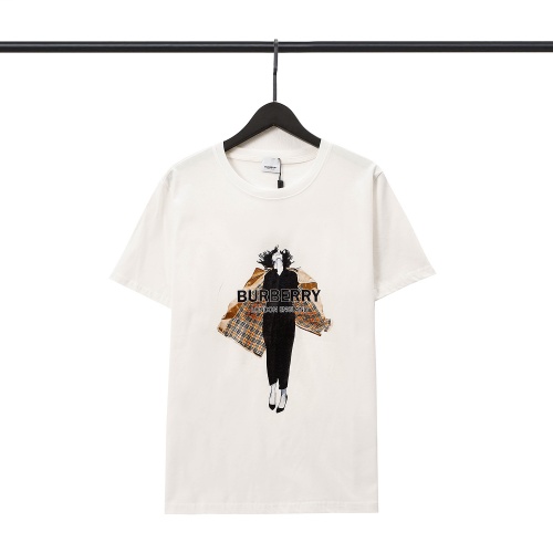 Burberry T-Shirts Short Sleeved For Unisex #1013126 $29.00 USD, Wholesale Replica Burberry T-Shirts