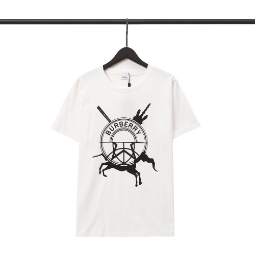 Burberry T-Shirts Short Sleeved For Unisex #1013128 $29.00 USD, Wholesale Replica Burberry T-Shirts