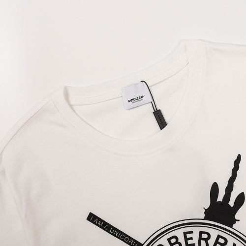 Replica Burberry T-Shirts Short Sleeved For Unisex #1013128 $29.00 USD for Wholesale