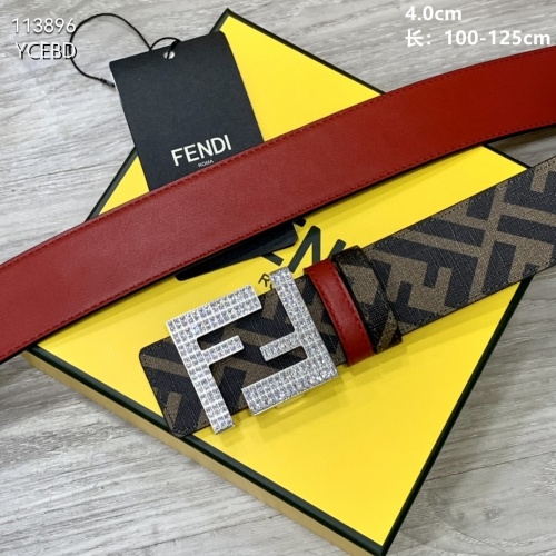 Replica Fendi AAA Quality Belts #1013177 $92.00 USD for Wholesale