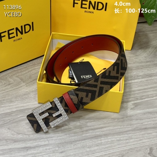 Replica Fendi AAA Quality Belts #1013177 $92.00 USD for Wholesale