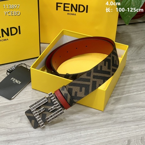 Replica Fendi AAA Quality Belts #1013178 $92.00 USD for Wholesale