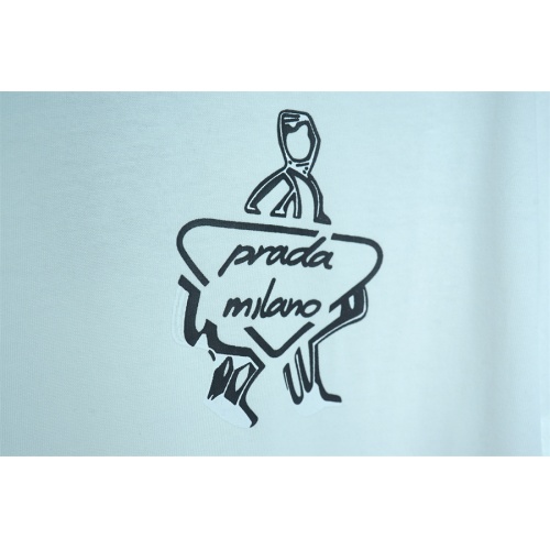 Replica Prada T-Shirts Short Sleeved For Unisex #1013193 $32.00 USD for Wholesale