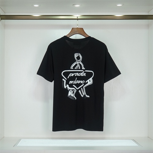Replica Prada T-Shirts Short Sleeved For Unisex #1013194 $32.00 USD for Wholesale