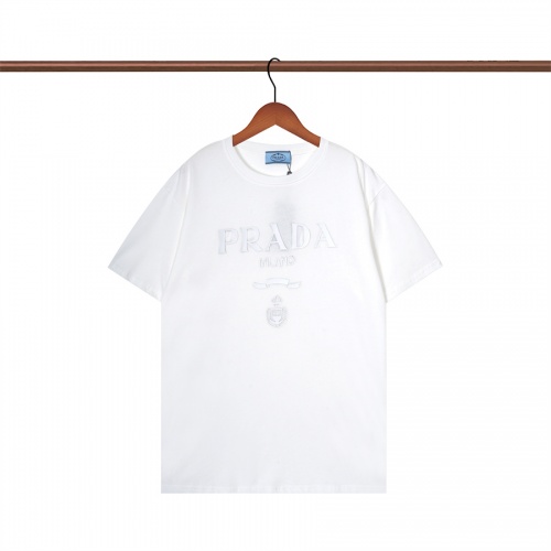 Prada T-Shirts Short Sleeved For Unisex #1013197