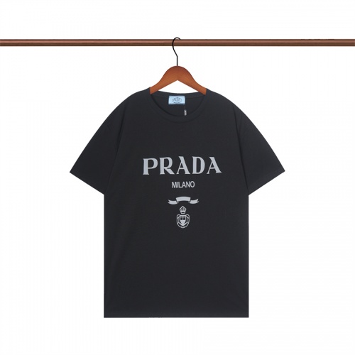 Prada T-Shirts Short Sleeved For Unisex #1013198 $32.00 USD, Wholesale Replica Prada T-Shirts