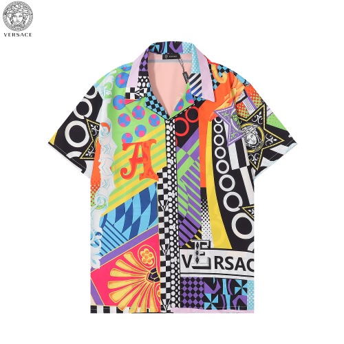 Versace Shirts Short Sleeved For Men #1013200