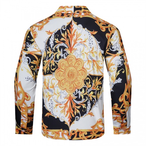 Replica Versace Shirts Long Sleeved For Men #1013203 $40.00 USD for Wholesale