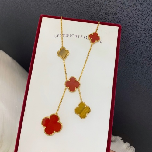 Replica Van Cleef & Arpels Necklaces For Women #1013402 $102.00 USD for Wholesale