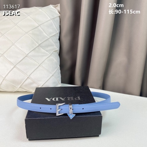 Replica Prada AAA Quality Belts For Women #1013425 $52.00 USD for Wholesale