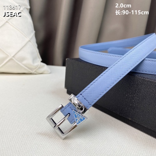 Replica Prada AAA Quality Belts For Women #1013425 $52.00 USD for Wholesale