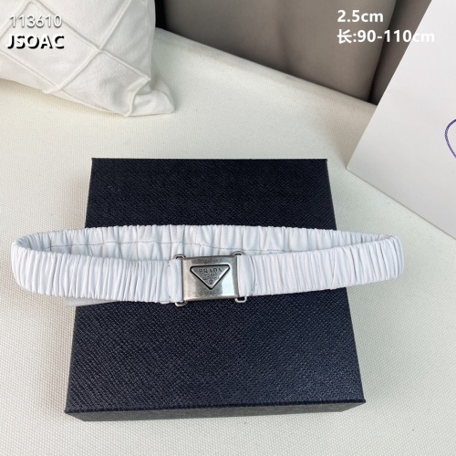Replica Prada AAA Quality Belts For Women #1013433 $52.00 USD for Wholesale