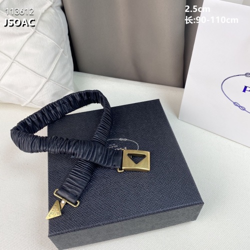 Replica Prada AAA Quality Belts For Women #1013435 $52.00 USD for Wholesale