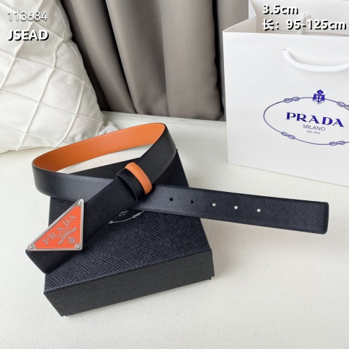 Replica Prada AAA Quality Belts #1013448 $56.00 USD for Wholesale