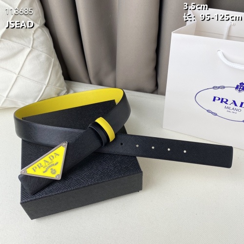 Replica Prada AAA Quality Belts #1013449 $56.00 USD for Wholesale