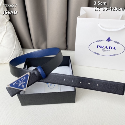 Replica Prada AAA Quality Belts #1013451 $56.00 USD for Wholesale