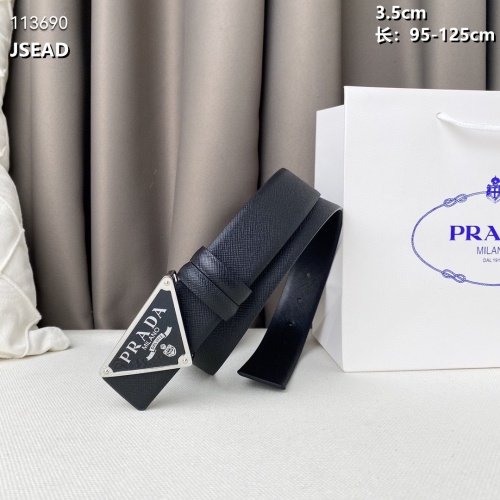 Replica Prada AAA Quality Belts #1013453 $56.00 USD for Wholesale
