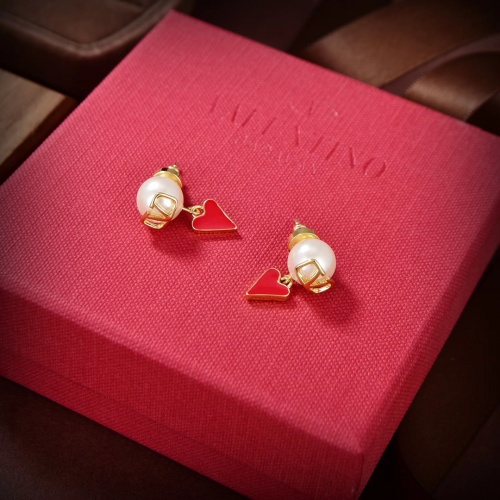 Replica Valentino Earrings For Women #1013482 $27.00 USD for Wholesale