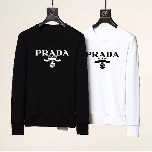 Replica Prada Hoodies Long Sleeved For Men #1013852 $34.00 USD for Wholesale