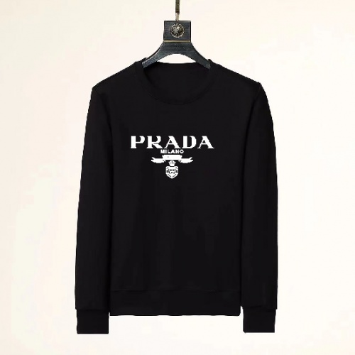 Prada Hoodies Long Sleeved For Men #1013853