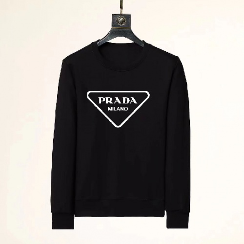 Prada Hoodies Long Sleeved For Men #1013857 $34.00 USD, Wholesale Replica Prada Hoodies