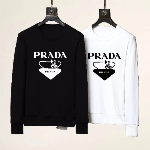 Replica Prada Hoodies Long Sleeved For Men #1013860 $34.00 USD for Wholesale