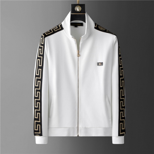 Replica Versace Tracksuits Long Sleeved For Men #1014056 $85.00 USD for Wholesale