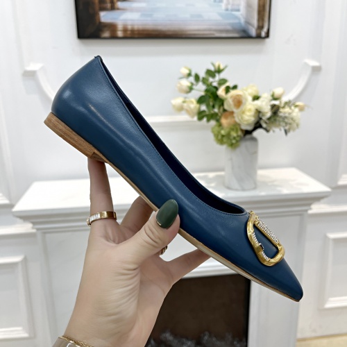 Replica Valentino Flat Shoes For Women #1014129 $96.00 USD for Wholesale