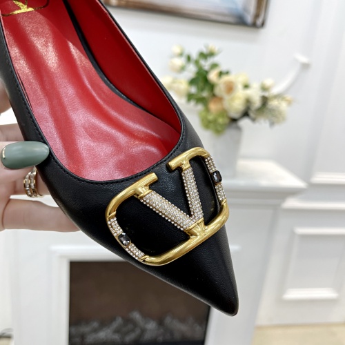 Replica Valentino Flat Shoes For Women #1014130 $96.00 USD for Wholesale