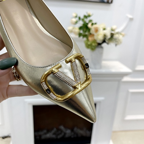 Replica Valentino High-Heeled Shoes For Women #1014145 $96.00 USD for Wholesale