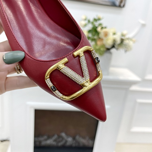 Replica Valentino High-Heeled Shoes For Women #1014147 $96.00 USD for Wholesale