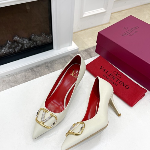 Valentino High-Heeled Shoes For Women #1014150