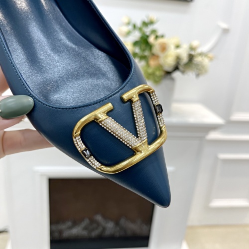 Replica Valentino High-Heeled Shoes For Women #1014154 $96.00 USD for Wholesale