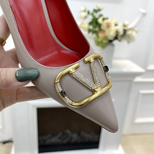 Replica Valentino High-Heeled Shoes For Women #1014157 $96.00 USD for Wholesale
