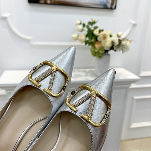 Replica Valentino High-Heeled Shoes For Women #1014158 $96.00 USD for Wholesale
