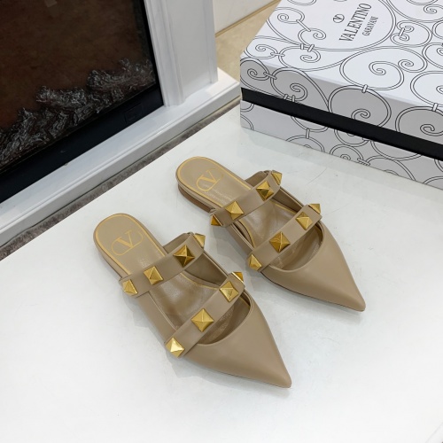 Replica Valentino Slippers For Women #1014250 $96.00 USD for Wholesale