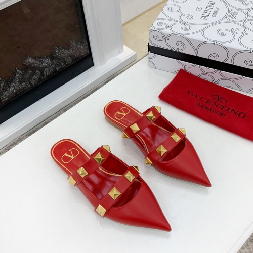 Replica Valentino Slippers For Women #1014252 $96.00 USD for Wholesale