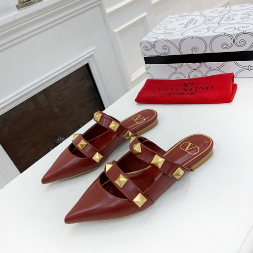 Replica Valentino Slippers For Women #1014254 $96.00 USD for Wholesale