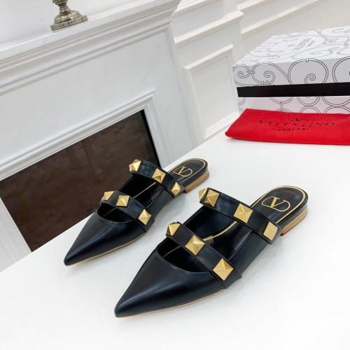 Replica Valentino Slippers For Women #1014255 $96.00 USD for Wholesale