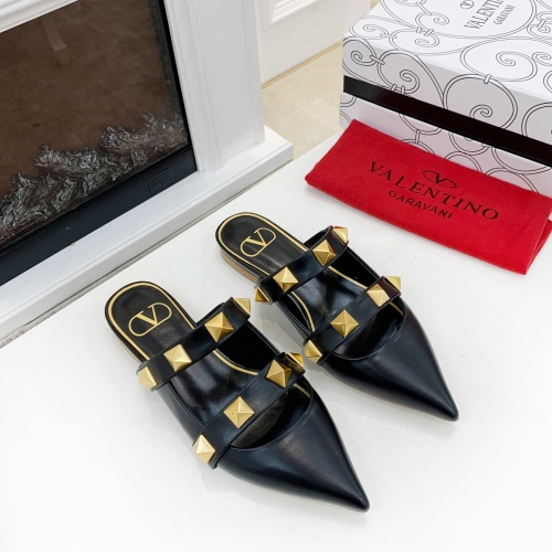 Replica Valentino Slippers For Women #1014255 $96.00 USD for Wholesale
