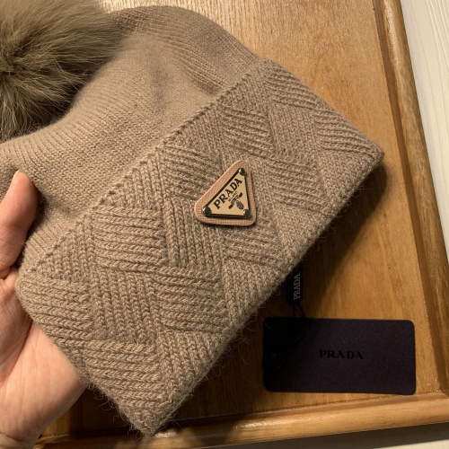 Replica Prada Wool Hats #1014342 $39.00 USD for Wholesale