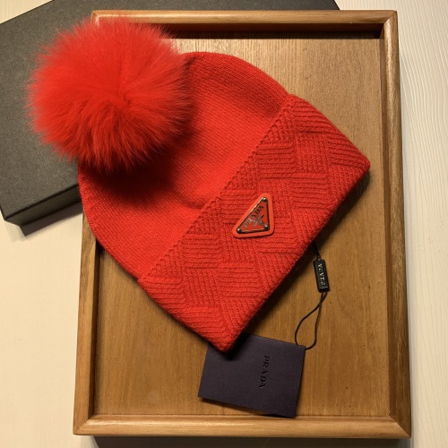 Replica Prada Wool Hats #1014346 $39.00 USD for Wholesale