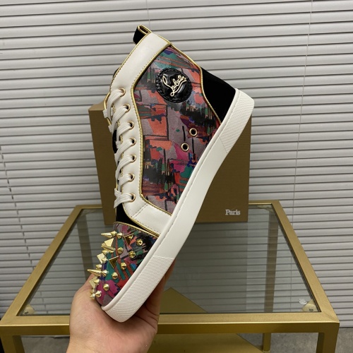 Replica Christian Louboutin High Top Shoes For Women #1014357 $96.00 USD for Wholesale