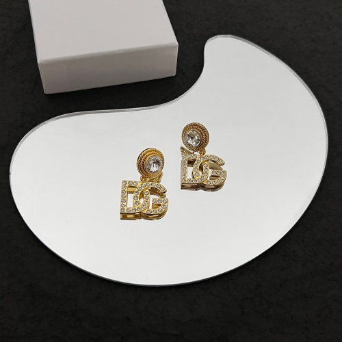 Replica Dolce & Gabbana D&G Earrings For Women #1014566 $40.00 USD for Wholesale