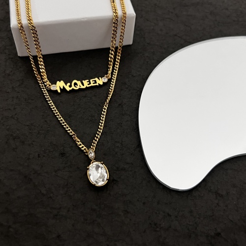 Replica Alexander McQueen Necklace For Women #1014763 $42.00 USD for Wholesale