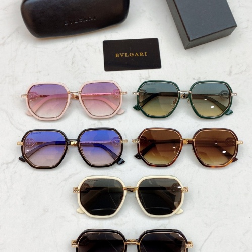 Replica Bvlgari AAA Quality Sunglasses #1014798 $60.00 USD for Wholesale