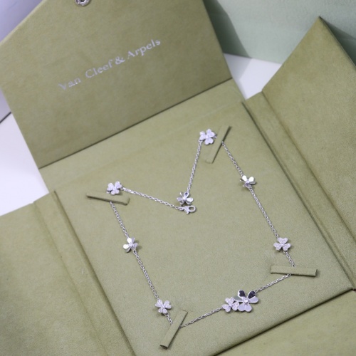 Replica Van Cleef & Arpels Necklaces For Women #1014802 $42.00 USD for Wholesale