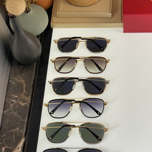 Replica Cartier AAA Quality Sunglassess #1014834 $72.00 USD for Wholesale