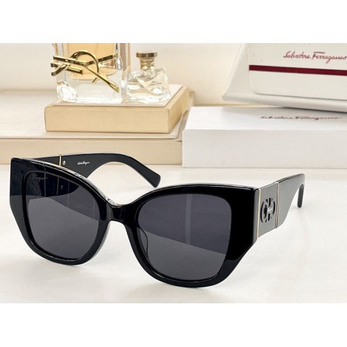 Salvatore Ferragamo AAA Quality Sunglasses #1015024