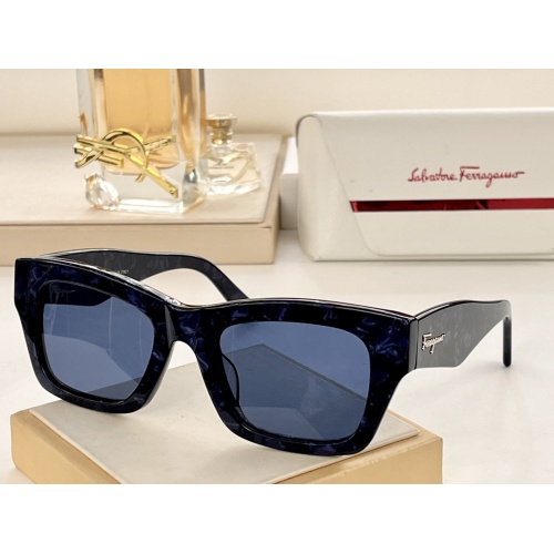 Salvatore Ferragamo AAA Quality Sunglasses #1015030 $60.00 USD, Wholesale Replica Salvatore Ferragamo AAA Quality Sunglasses